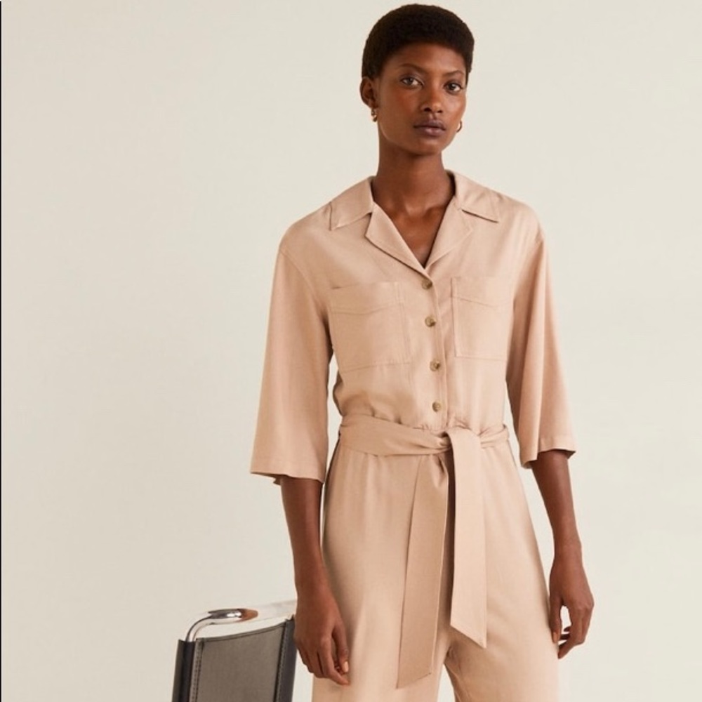 Bow long jumpsuit